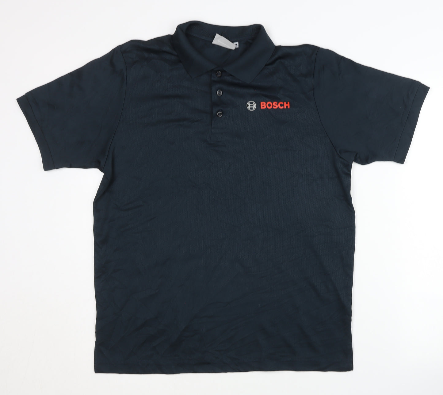 STEINMOLLER Men's Black Polo Shirt M Size