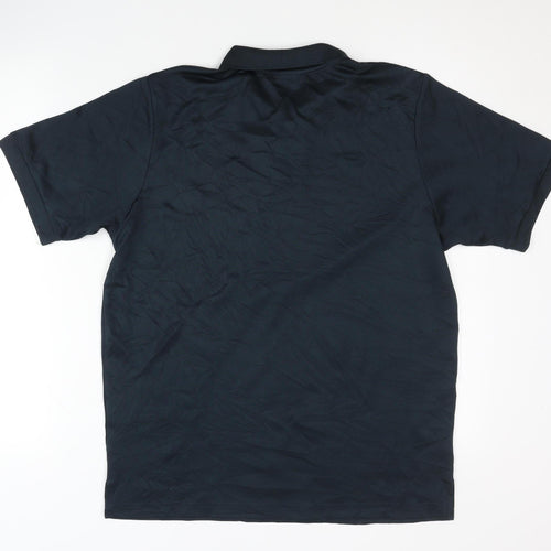 STEINMOLLER Men's Black Polo Shirt M Size