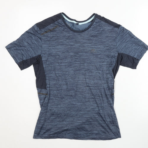 Decathlon Men's Blue Athletic T-Shirt, Size S