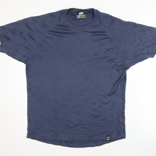 Decathlon Men's Blue Basic T-Shirt L