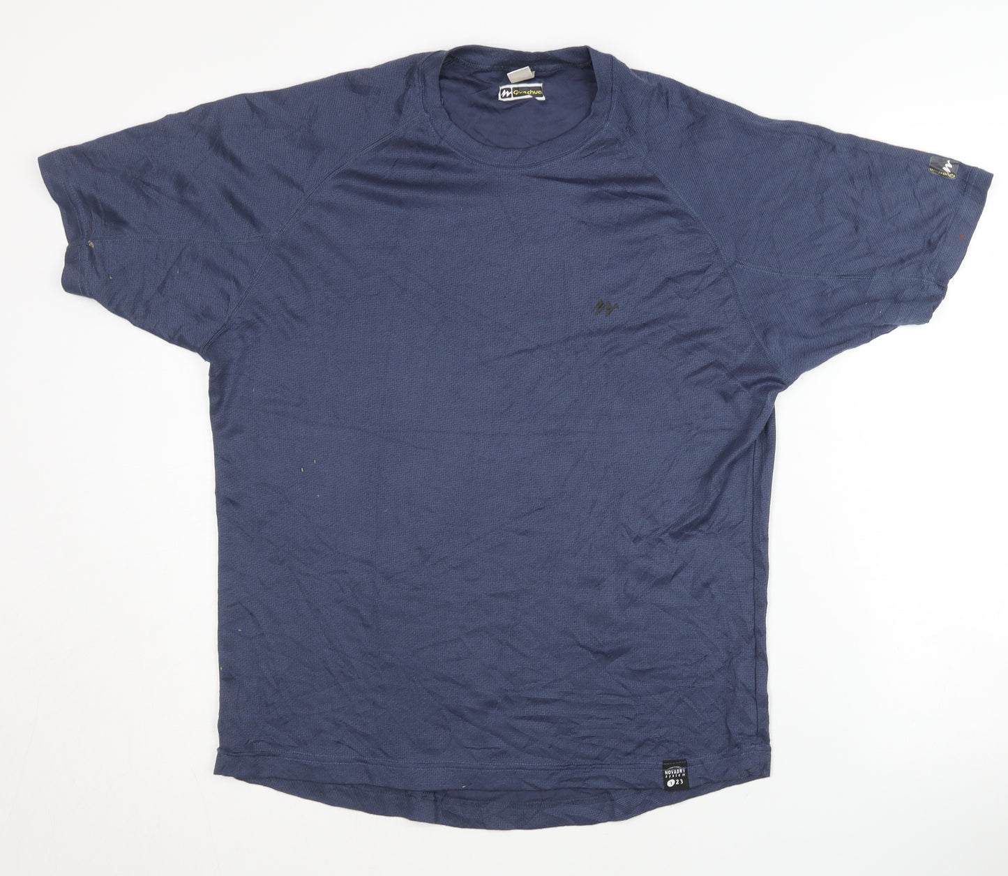 Decathlon Men's Blue Basic T-Shirt L