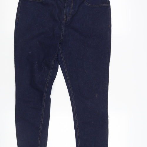 New Look Women's Blue Skinny Jeans Size 12
