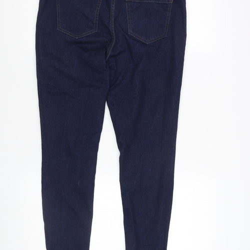 New Look Women's Blue Skinny Jeans Size 12