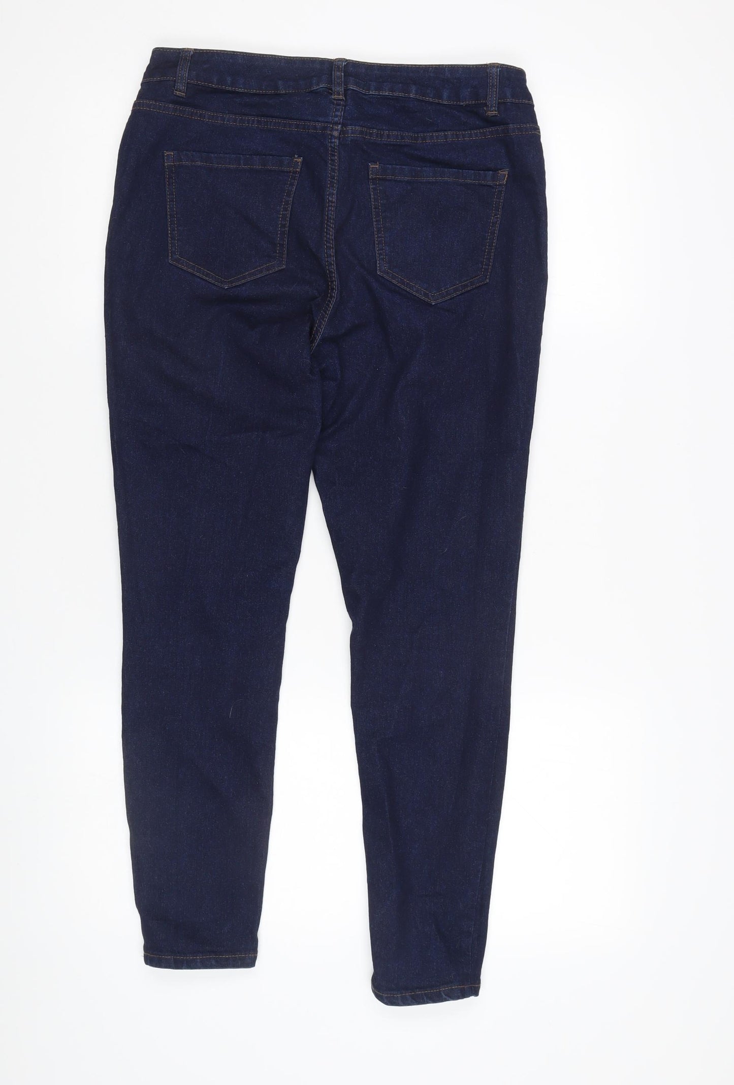 New Look Women's Blue Skinny Jeans Size 12