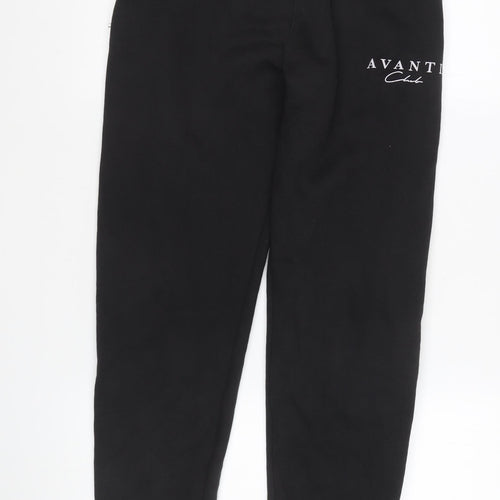 AVANTI Men's Black Jogger Trousers, Size M
