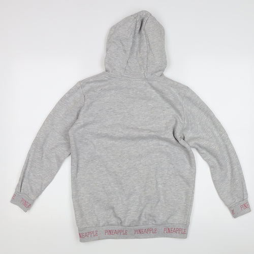 Pineapple Girls Grey Pullover Hoodie M with Logo