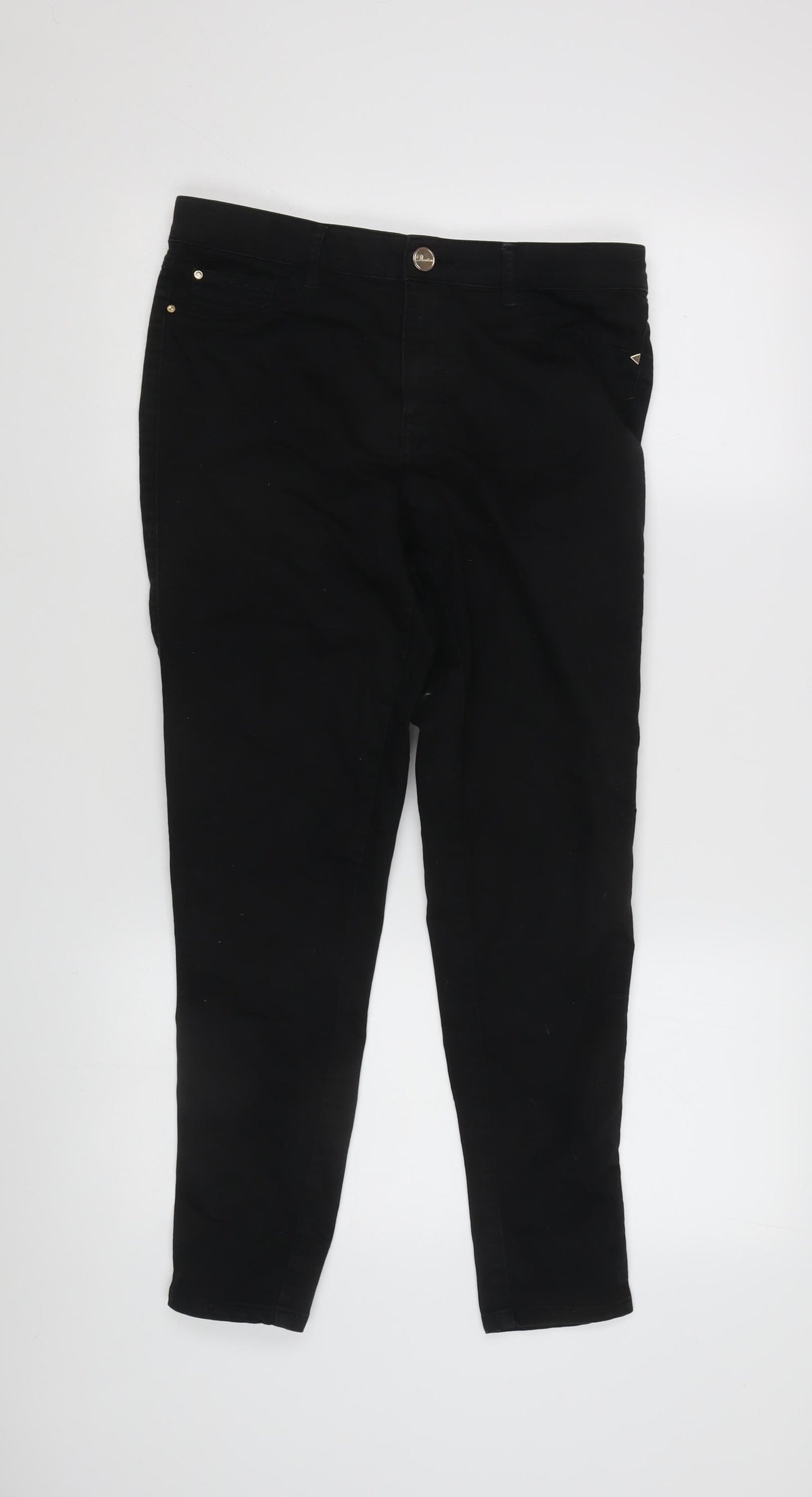 F&F Women's Black Skinny Jeans Size 12