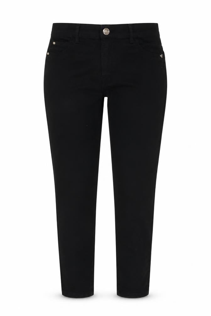 Front view of F&F Women's Black Skinny Jeans, size 12