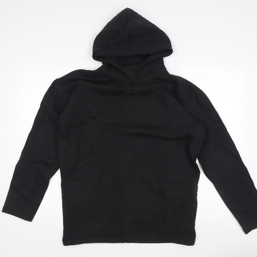 Nike Men's Black XS Pullover Hoodie with Logo