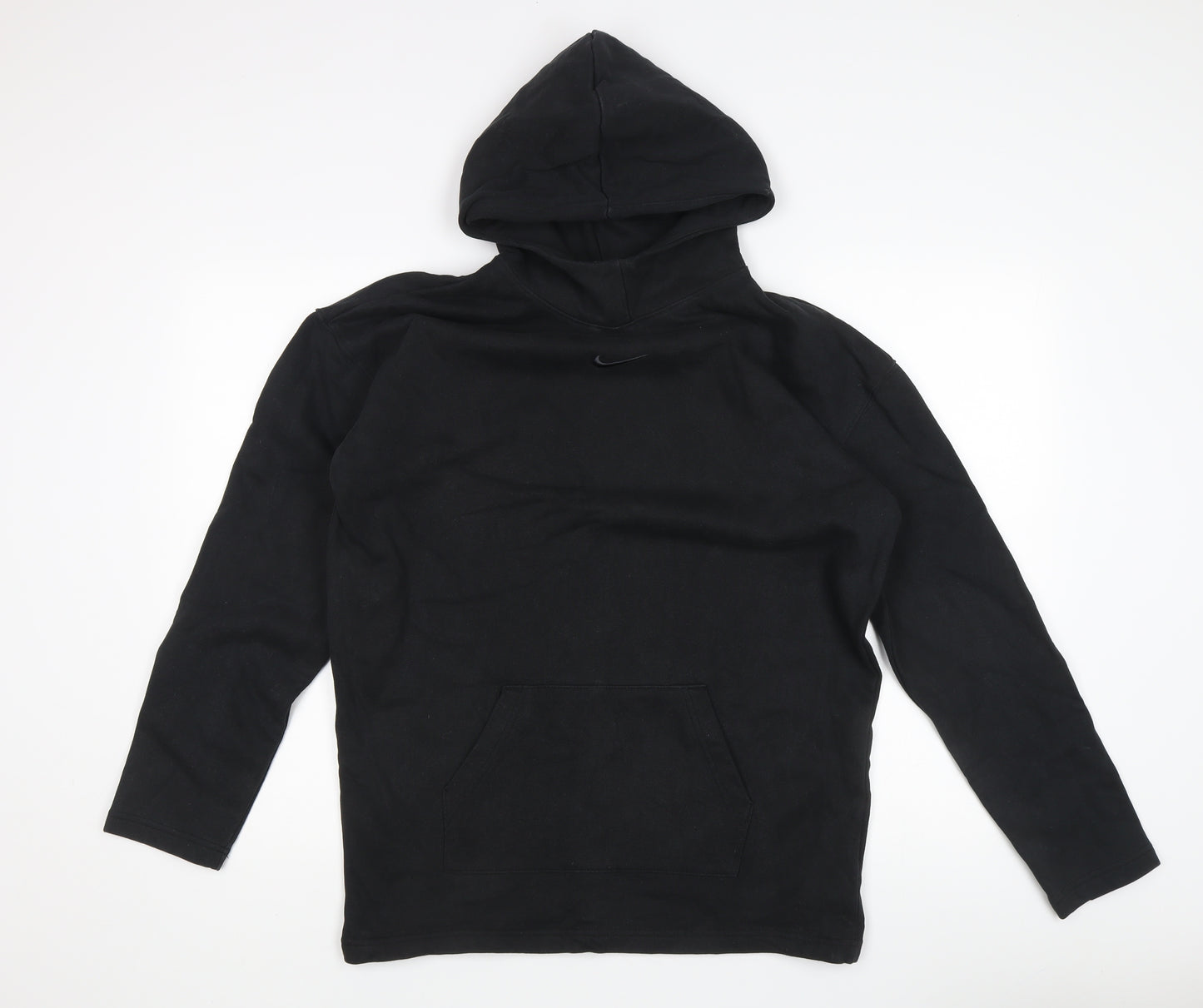 Nike Men's Black XS Pullover Hoodie with Logo