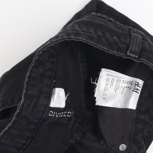 H&M Women's Black Denim Pencil Skirt Size 12