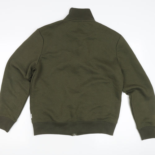 Peter Werth Men's Green Basic Jacket Size S