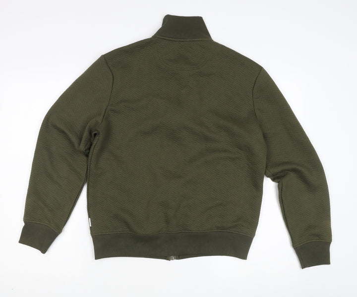 Peter Werth Men's Green Basic Jacket Size S