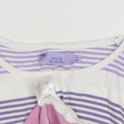 Honor Millburn Women's Multicoloured Striped T-Shirt