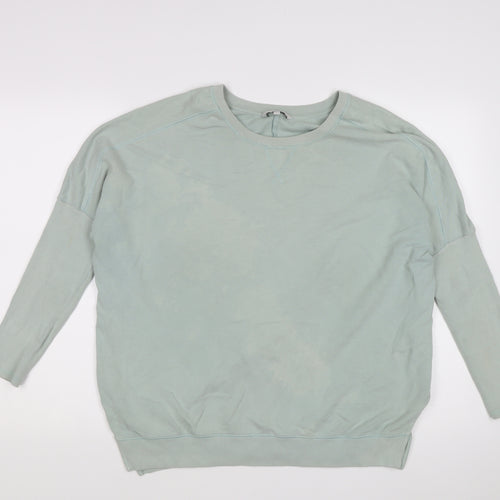 Next Women's Green Pullover Sweatshirt, Size 14