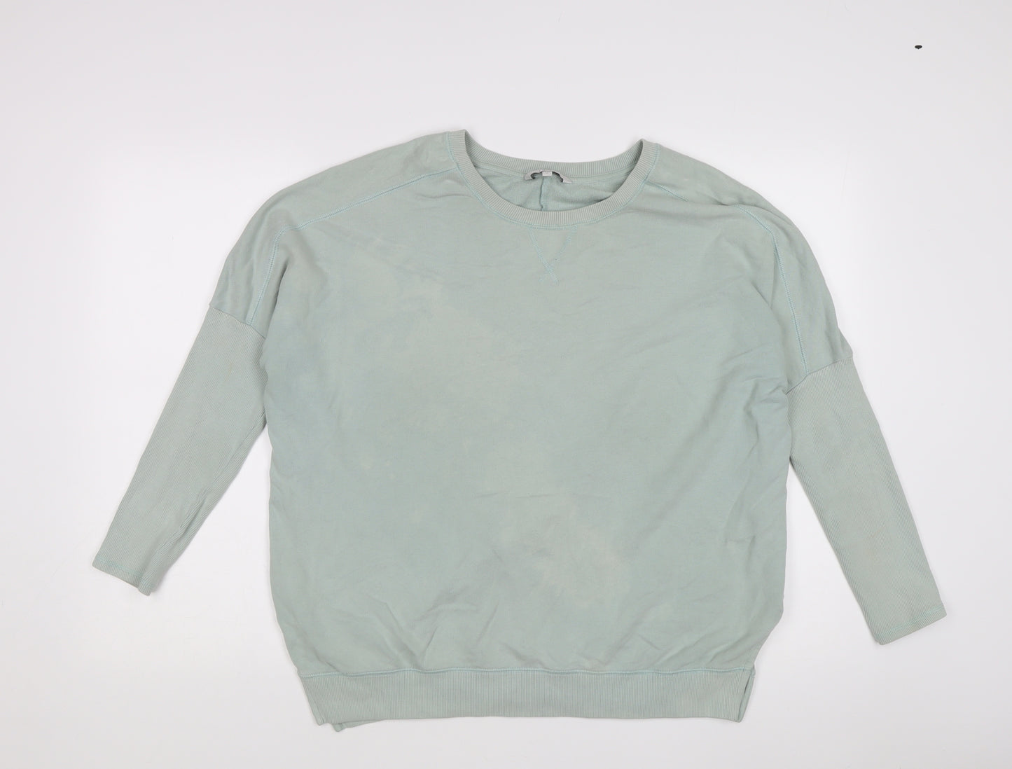 Next Women's Green Pullover Sweatshirt, Size 14