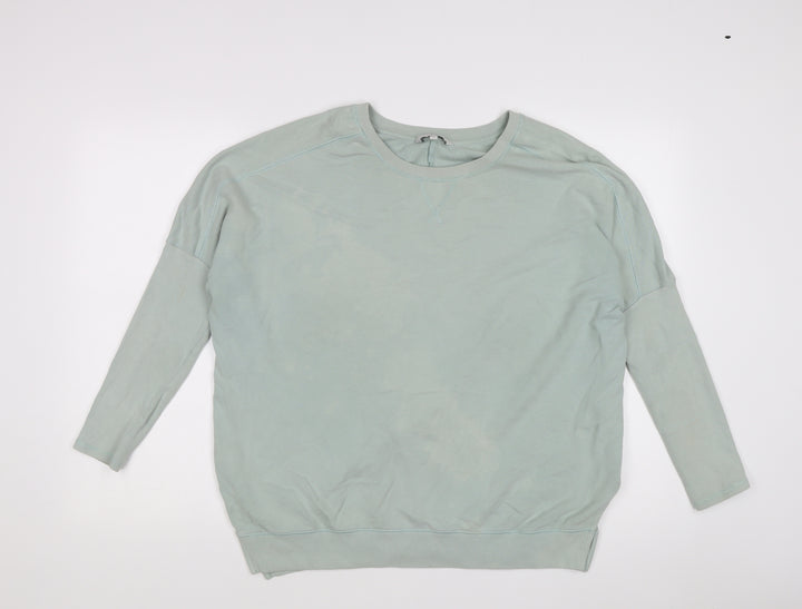Next Women's Green Pullover Sweatshirt, Size 14