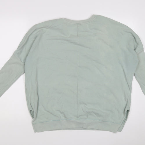 Next Women's Green Pullover Sweatshirt, Size 14
