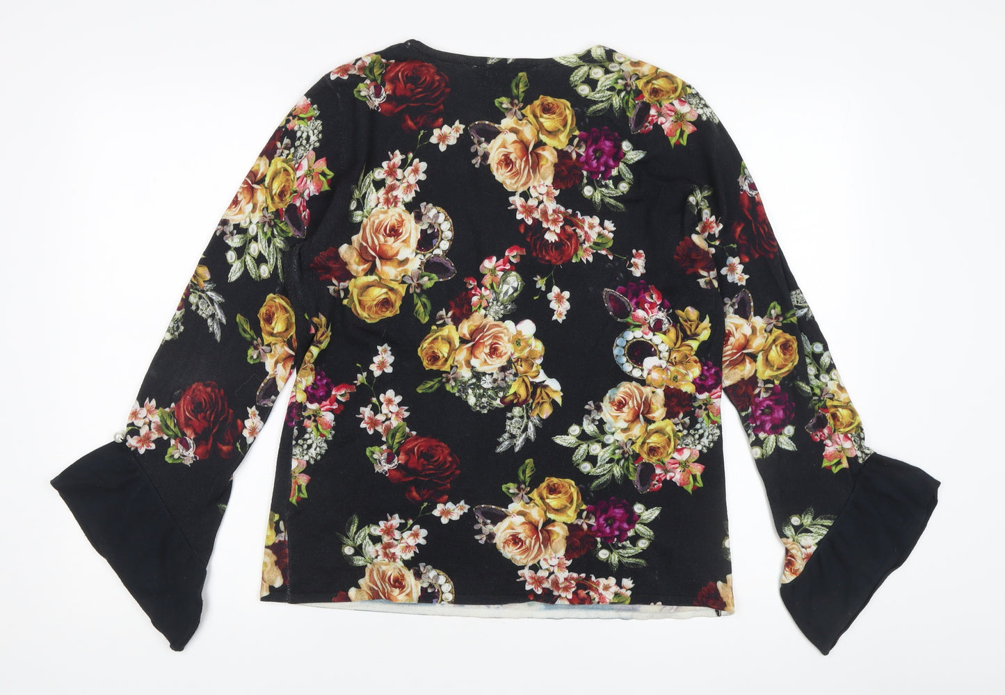 Star by Julien Macdonald Women's Floral Pullover Jumper Size 14