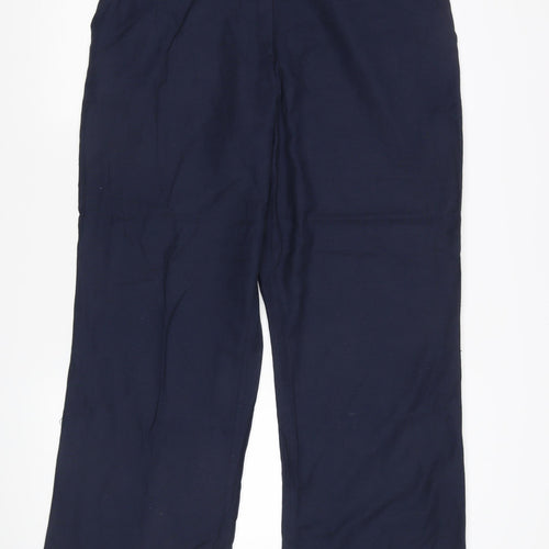 Joanna Hope Navy Women's Trousers XL Elastic Waist