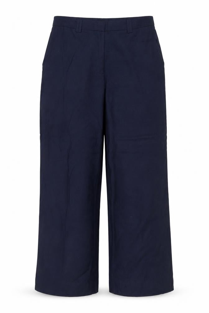 Joanna Hope Navy Women's Trousers XL Elastic Waist