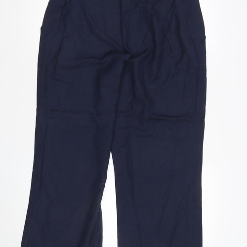 Joanna Hope Navy Women's Trousers XL Elastic Waist