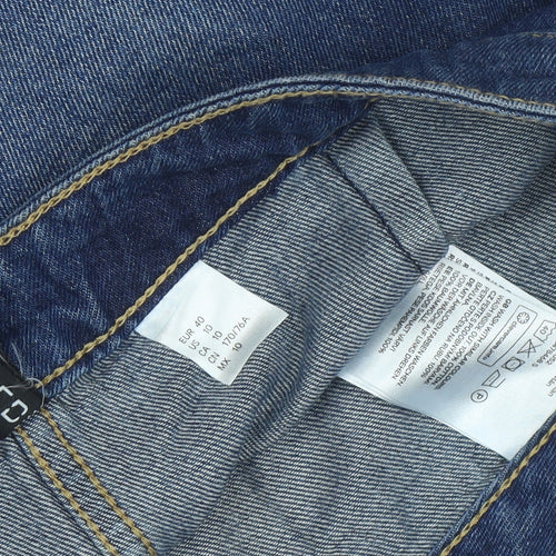 Divided Women's Blue Denim A-Line Skirt Size 10