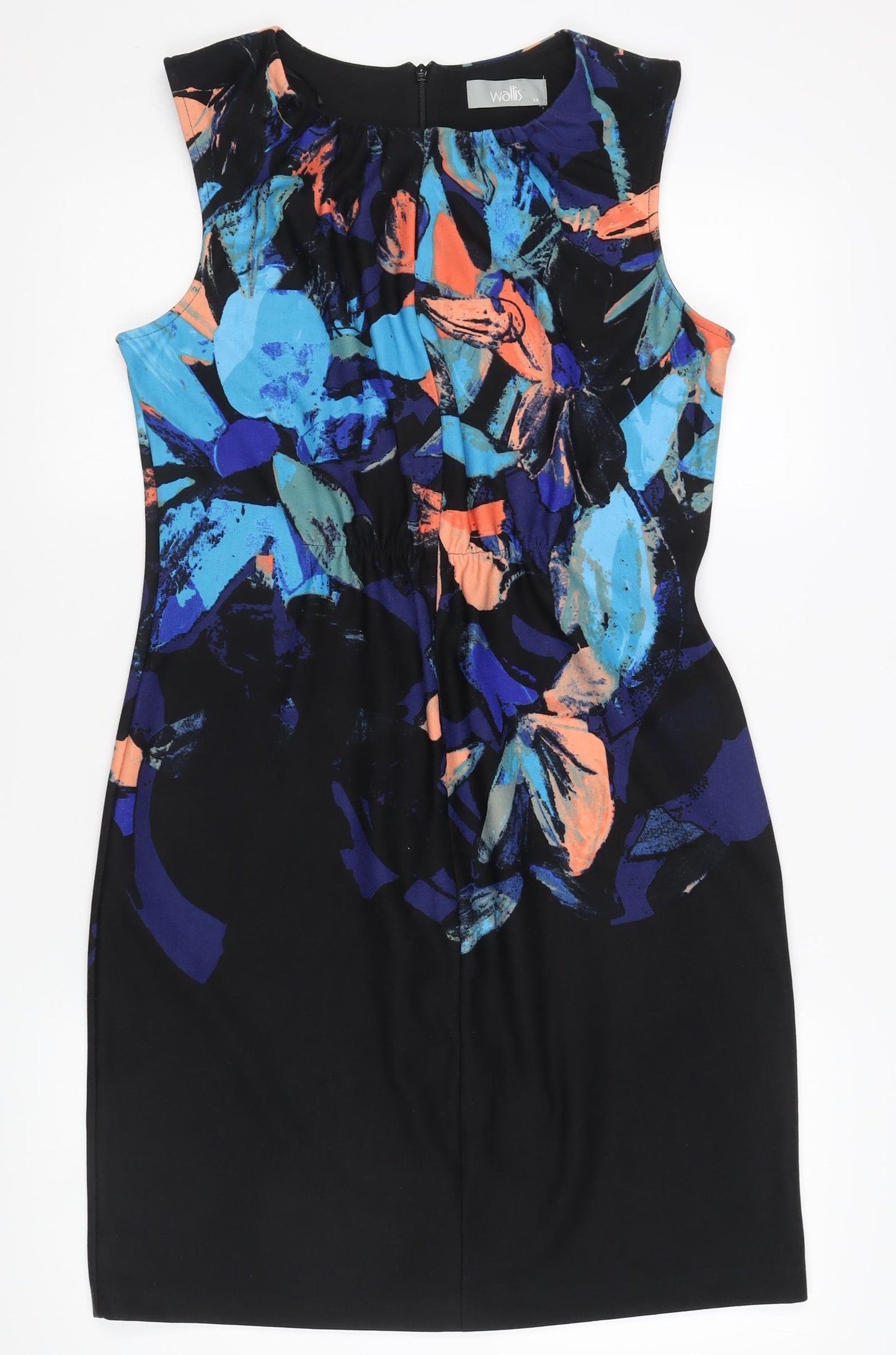 Wallis Women’s Multicoloured Floral Sheath Dress Size 14