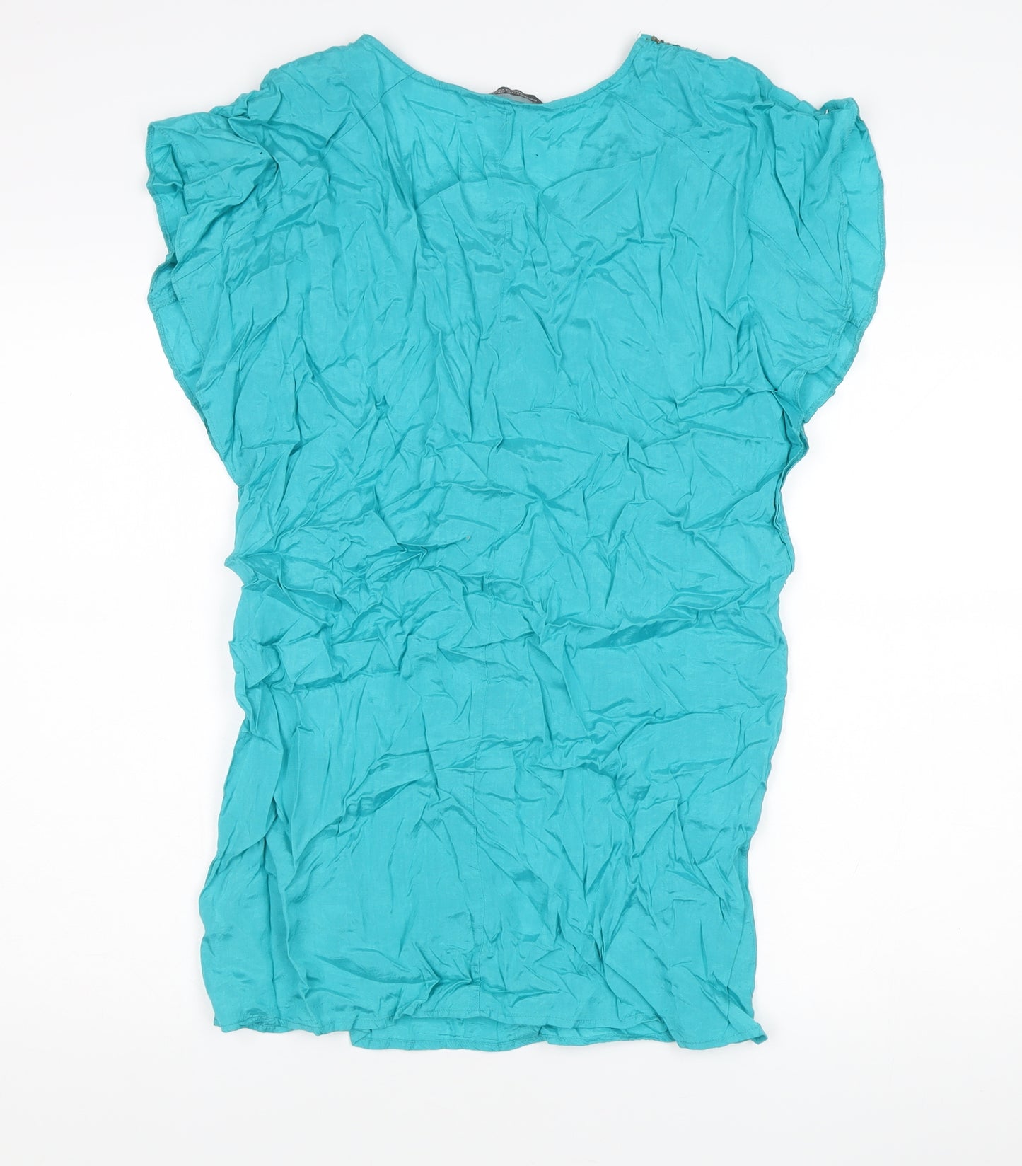 Dorothy Perkins Women's Blue Blouse Size 10