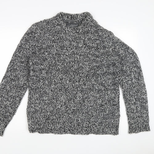 Jack & Jones Men's Grey Pullover Jumper L