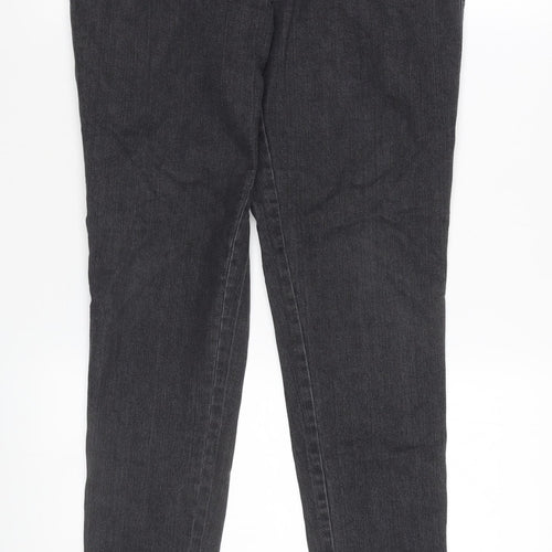 Mia Moda Women's Black Jegging Trousers - Size L