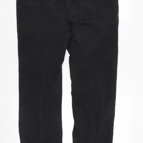 Marks and Spencer Women's Black Straight Jeans Size 18
