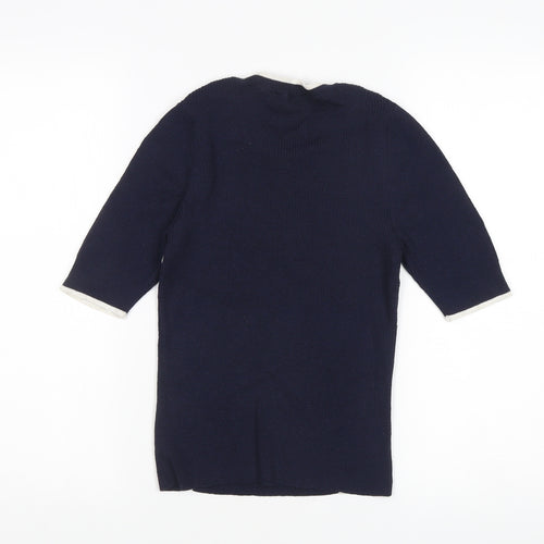 Marks and Spencer Women's Blue Pullover Jumper