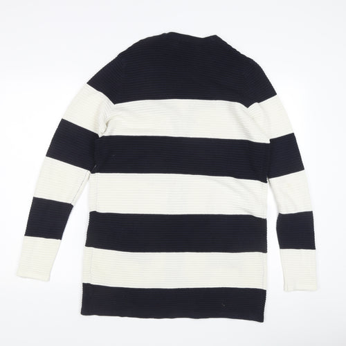 Vero Moda Women's Multicoloured Striped Open Front Cardigan M
