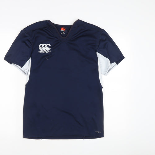 Canterbury Unisex Blue Athletic Rugby Shirt M