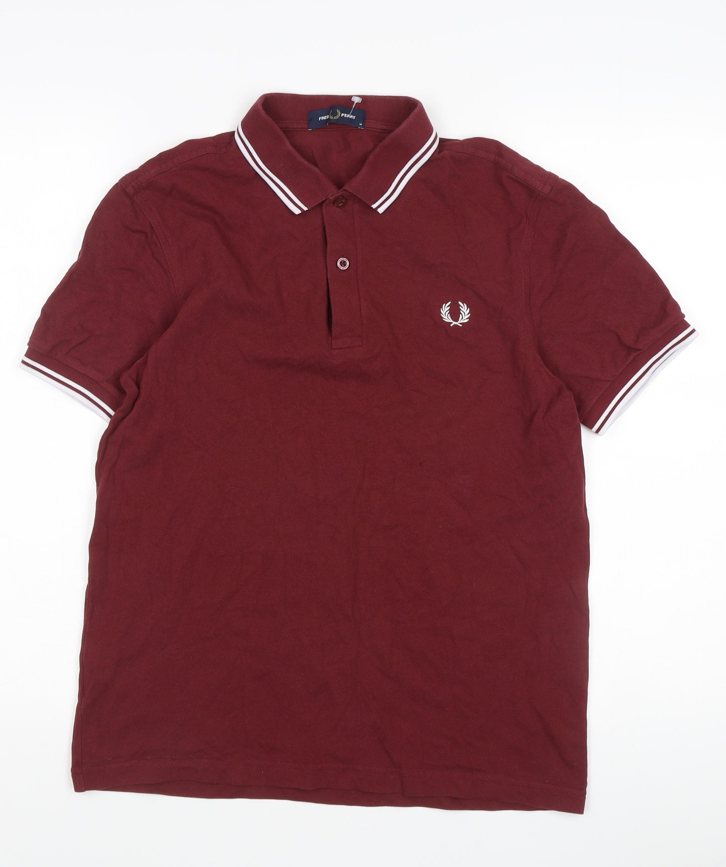 Fred Perry Men's Red Polo M