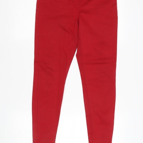 Marks and Spencer Women's Red Jegging Size 10