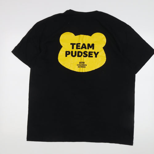 Gildan Men’s XL Black Team Pudsey Charity Tee