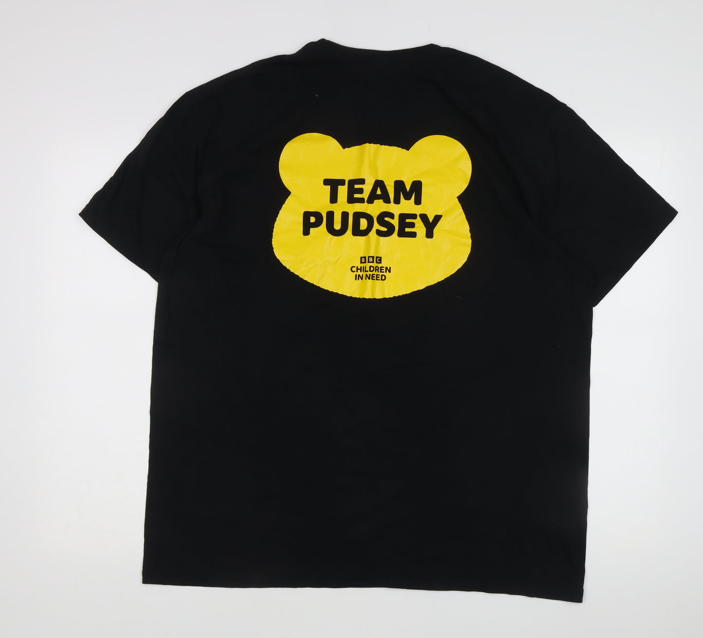 Gildan Men’s XL Black Team Pudsey Charity Tee