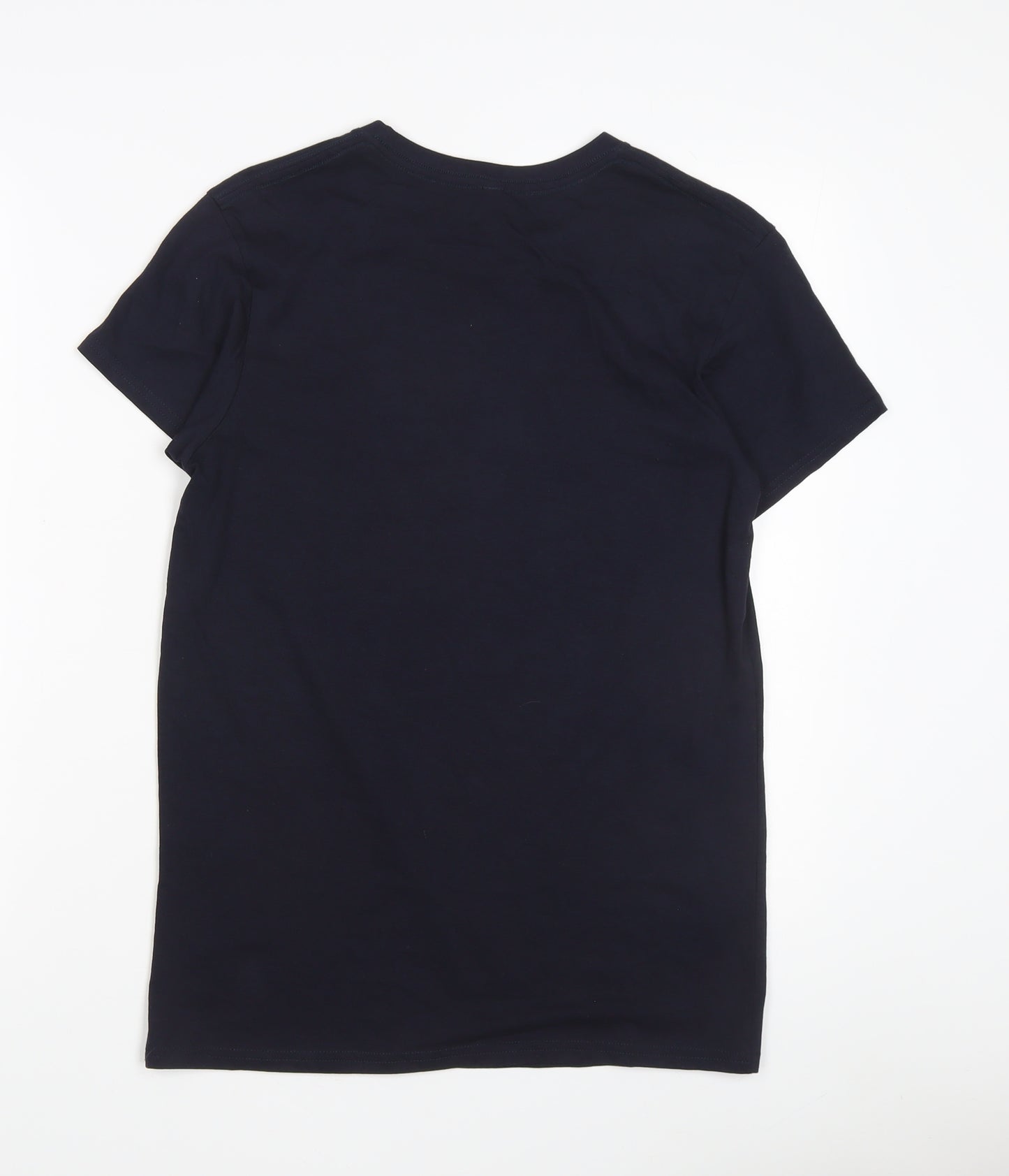 Eco Spirit Men's Blue Sports Graphic T-Shirt, Size S