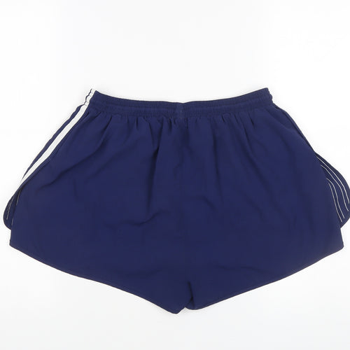 Adidas Men's Blue Athletic Shorts, Size M