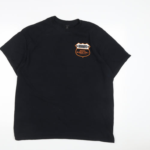 Gildan Men's Black XL Music Concert T-Shirt