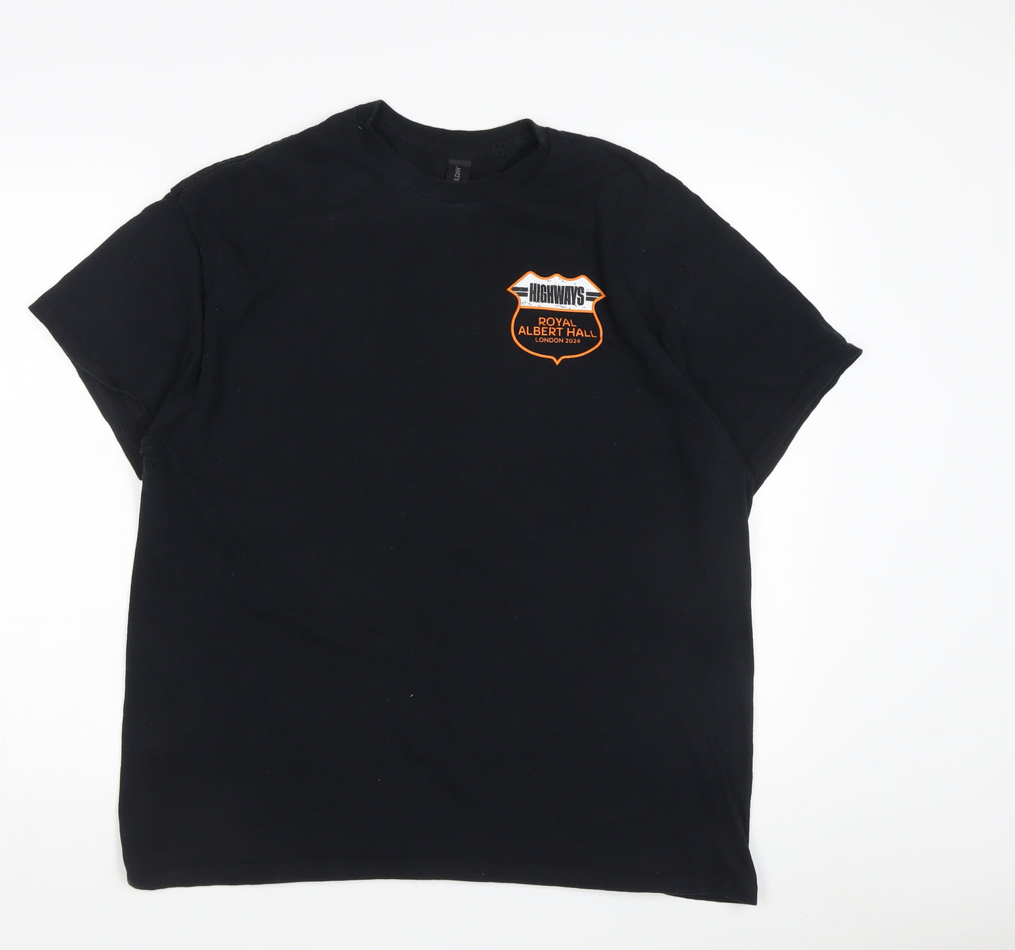 Gildan Men's Black XL Music Concert T-Shirt