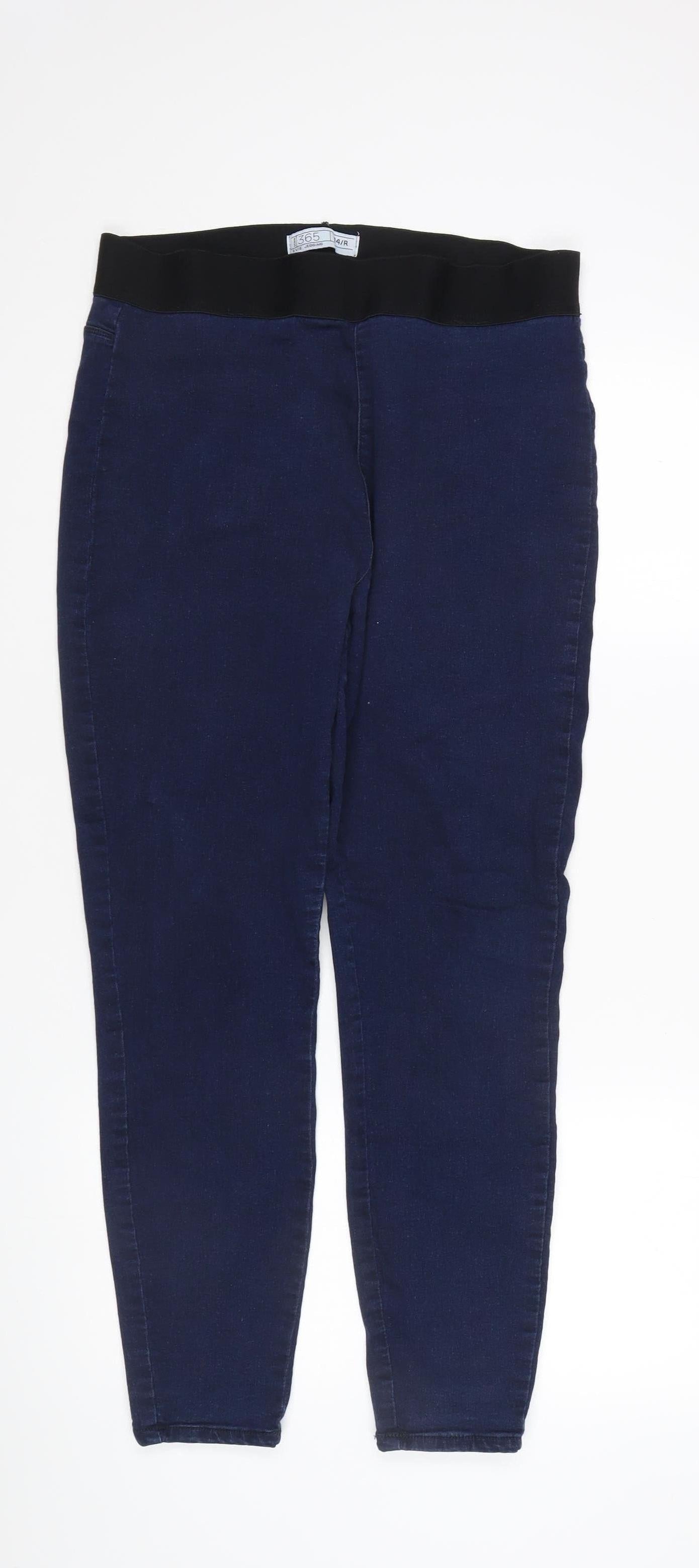 Denim 365 Women's Blue Jeggings, Size 14 - Casual Style