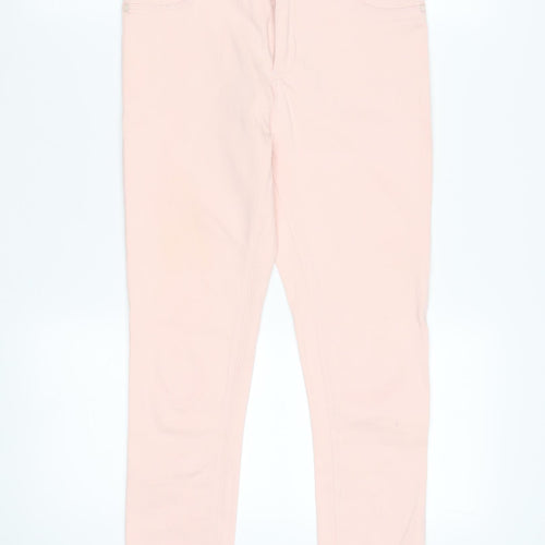 Cherokee Women's Pink Jegging, Size 12, Mid Rise