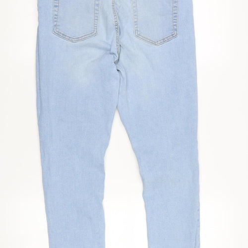 Denim Co Women's Blue Skinny Jeans Size 14
