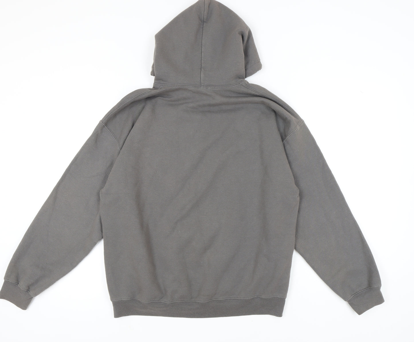 G&G Men's Grey Pullover Hoodie, Size L