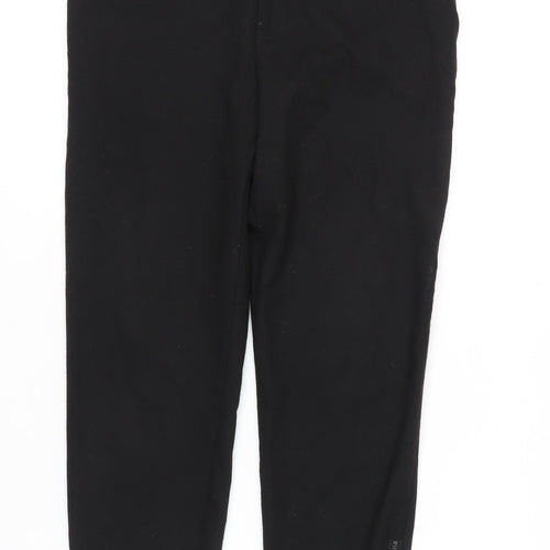 Diesel Women's Black Ankle Trousers, Size 27, Slim Fit