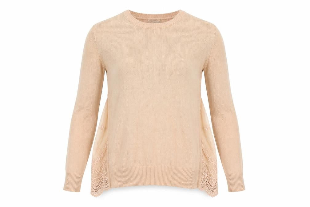 Apricot Women's Beige Pullover Jumper Size 10