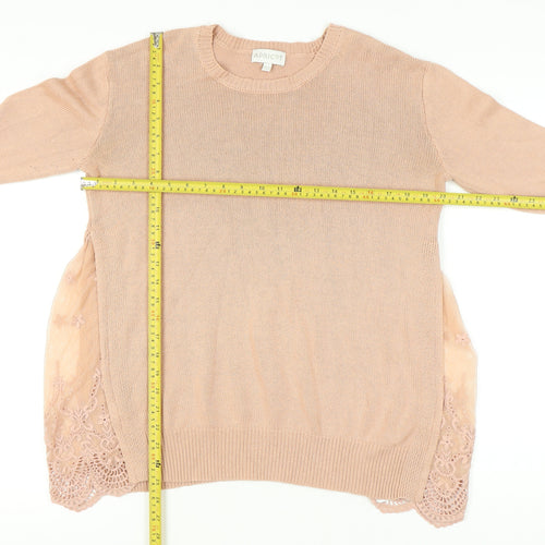 Apricot Women's Beige Pullover Jumper Size 10